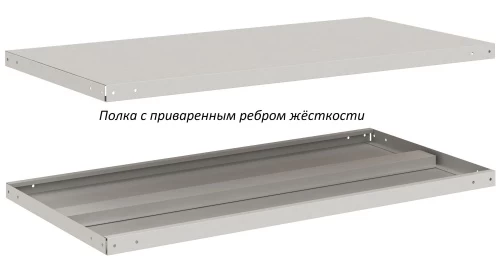 Стеллаж металлический Титан МС-750 2000x1500x600/2