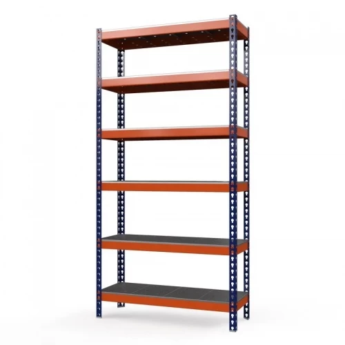Стеллаж металлический Профи Т-120/L (3000x1845x455) P/6